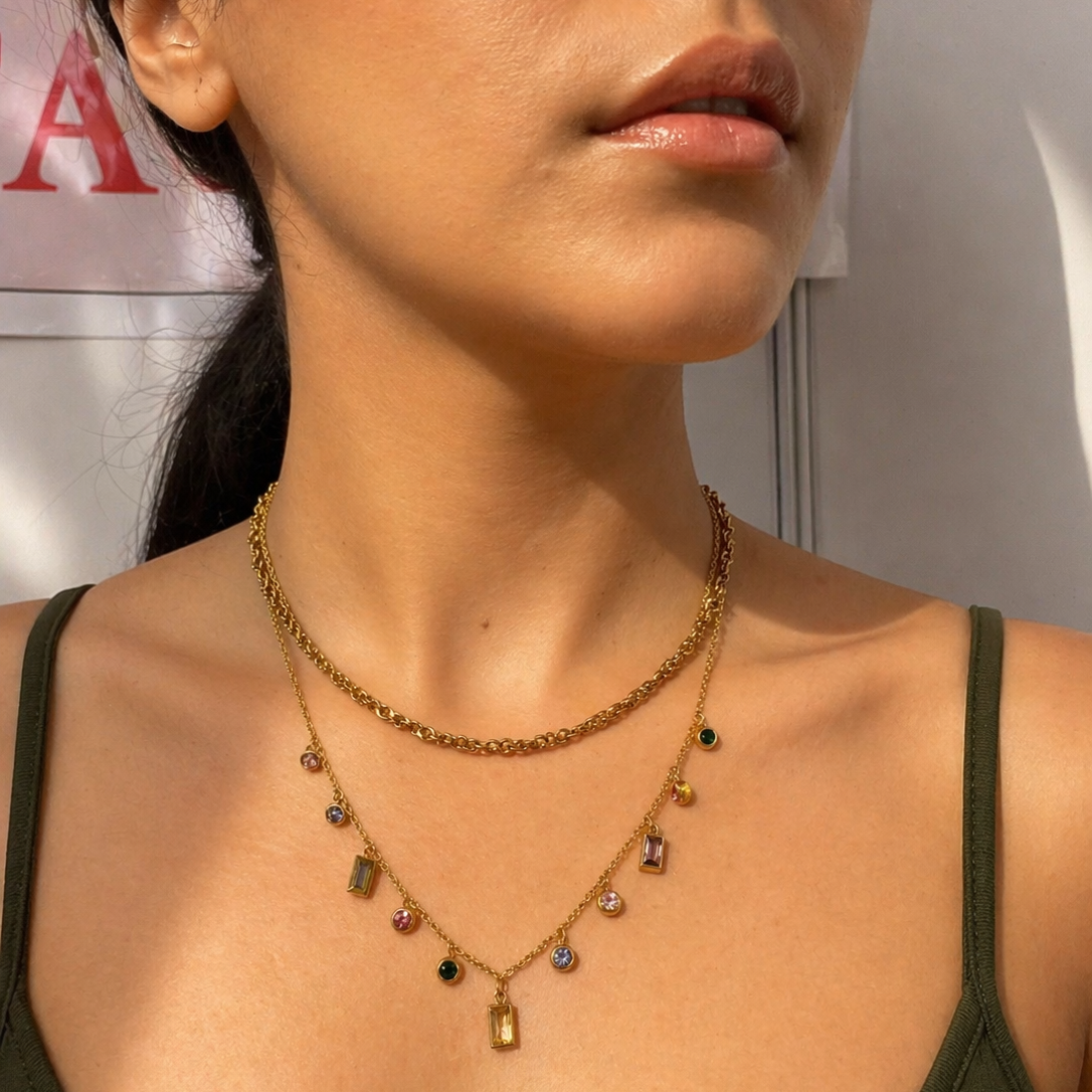 DUAL LAYERED CHAIN COMBO