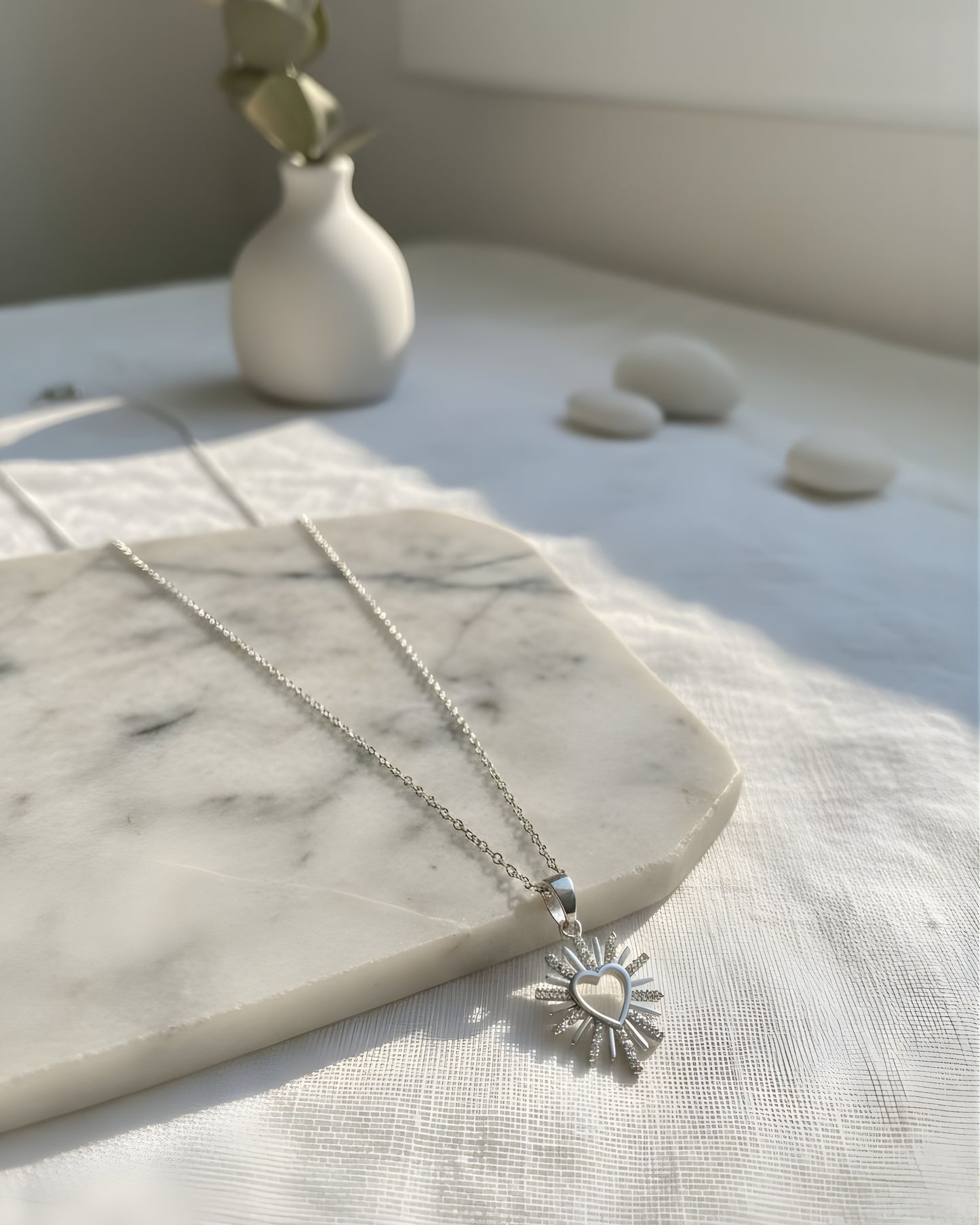 RADIANT HEART NECKLACE