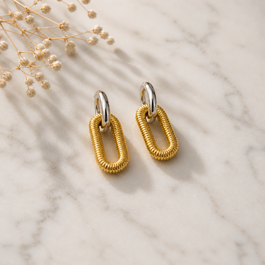 DUO CHORD EARRINGS