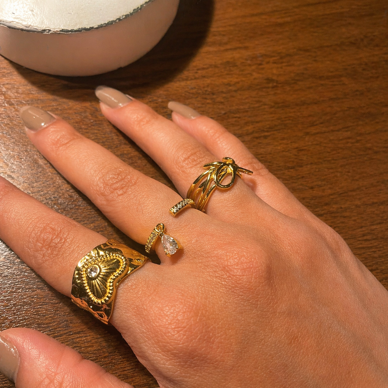 TRIPLE DRIP RINGS