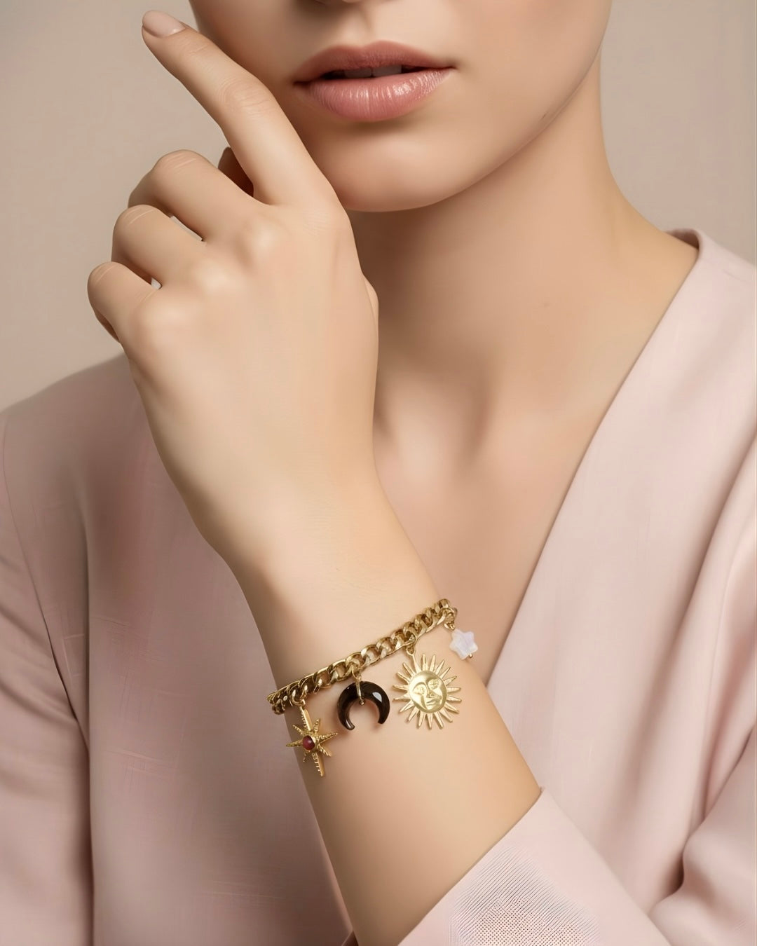 CELESTIAL CHARM BRACELET
