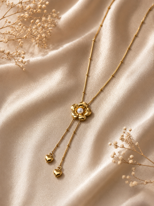 GOLDEN FLOWER NECKLACE