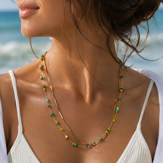 Coastal layered Necklace