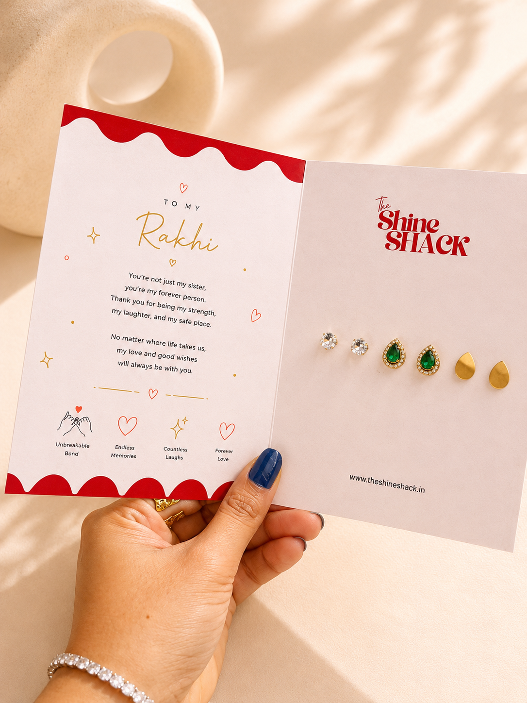 DROP RAKHI CARD
