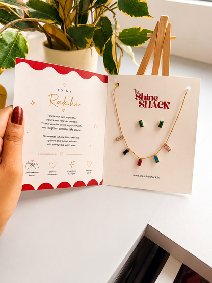 LAUREN MULTIGEM NECKLACE