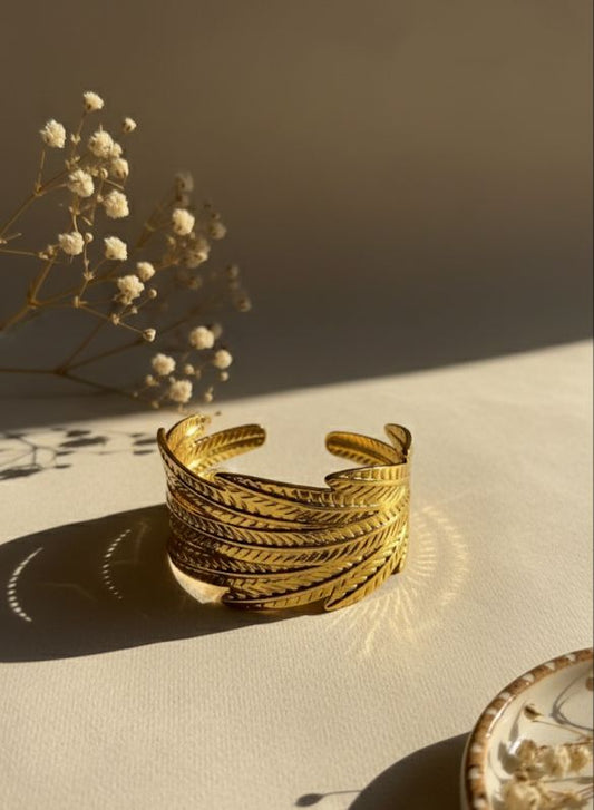 LEAFLET CUFF - The Shine SHACK
