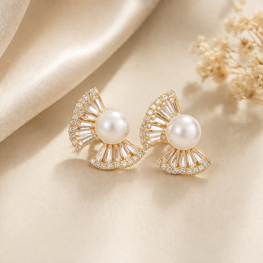 ELYSIAN PEARL STUDS