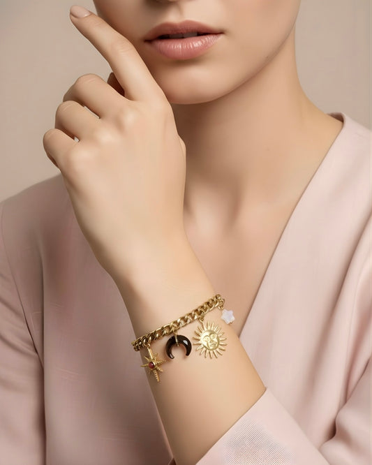 CELESTIAL CHARM BRACELET