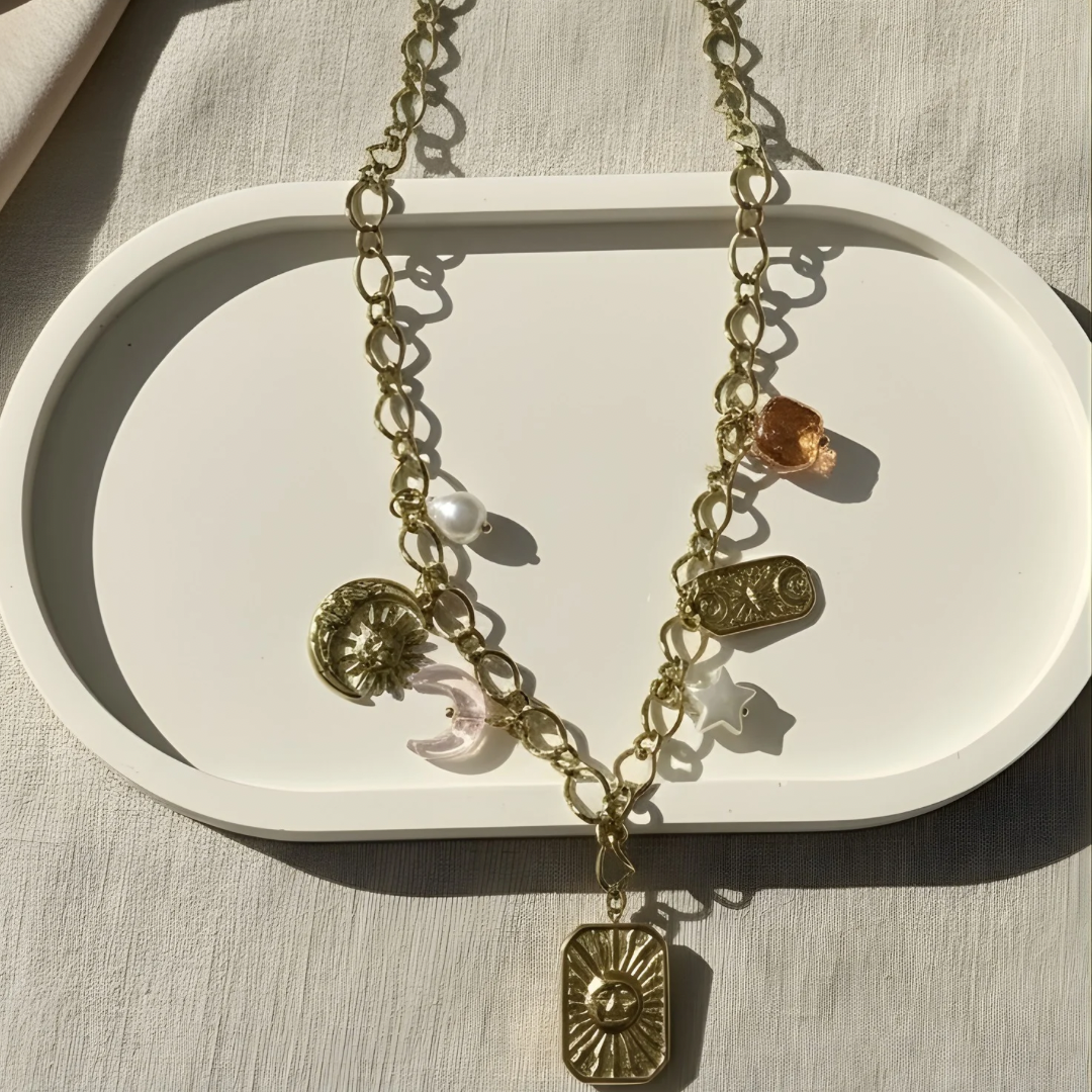 VELORA CHARM NECKLACE