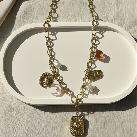 VELORA CHARM NECKLACE