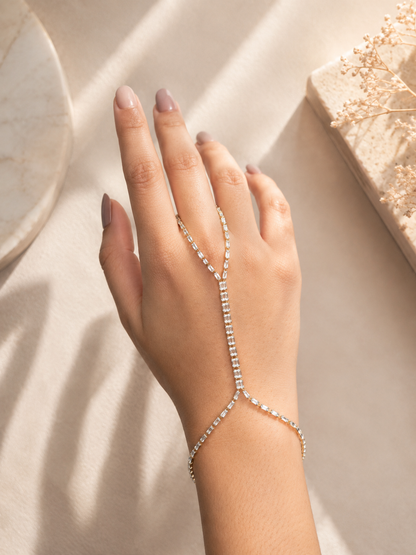 SILVER VEIL HANDCHAIN