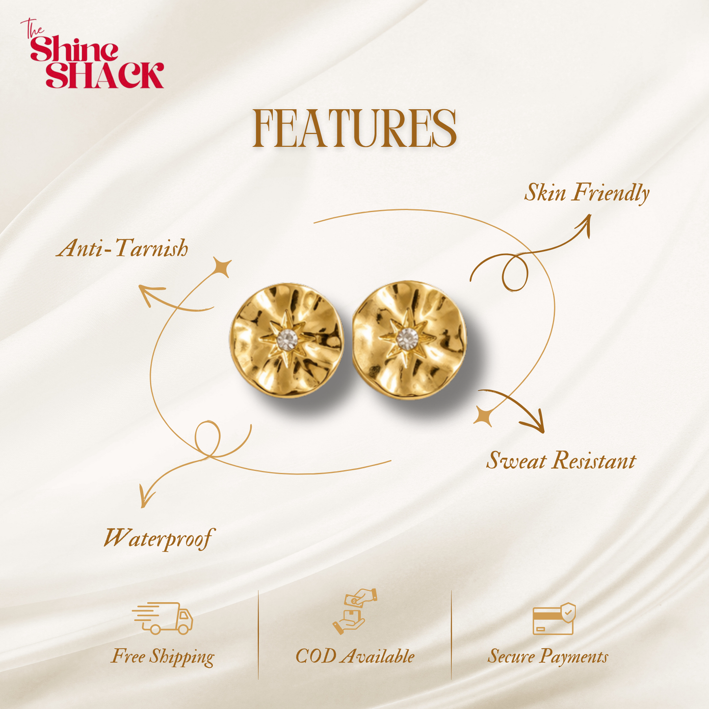 GLORY STUD EARRINGS